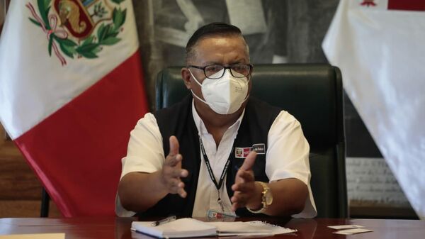 Ministro de Salud de Perú, Hernán Condori - Sputnik Mundo
