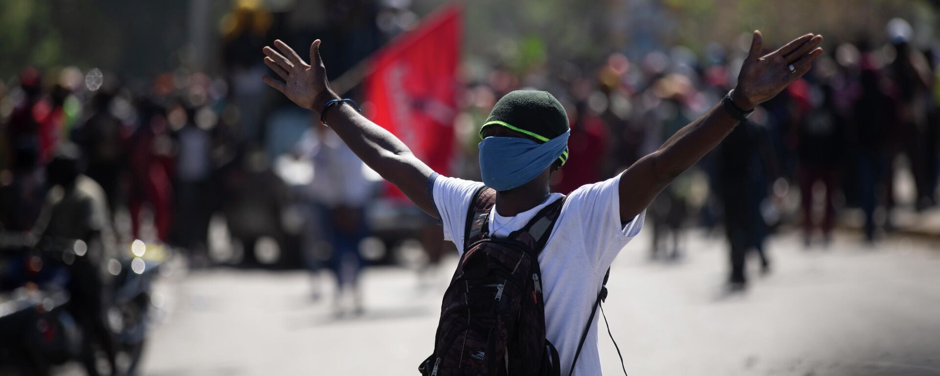 Protestas de empleados textiles por aumentos salariales en Haití - Sputnik Mundo, 1920, 27.09.2022