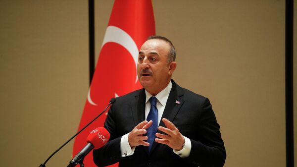 El ministro turco de Exteriores, Mevlut Cavusoglu - Sputnik Mundo