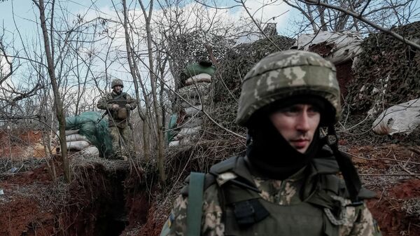 Militares de Ucrania - Sputnik Mundo