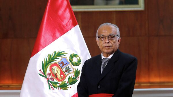Aníbal Torres, primer ministro de Perú - Sputnik Mundo