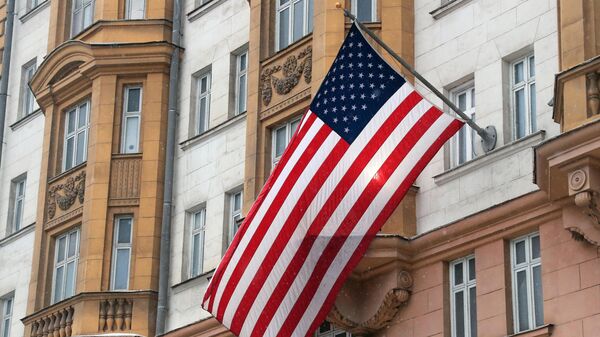 La Embajada de EEUU en Moscú - Sputnik Mundo