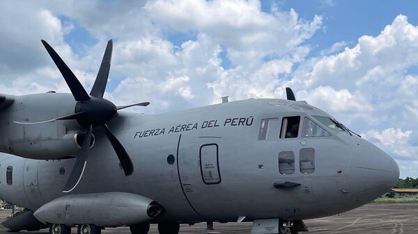 El avión de la Fuerza Aérea peruana - Sputnik Mundo