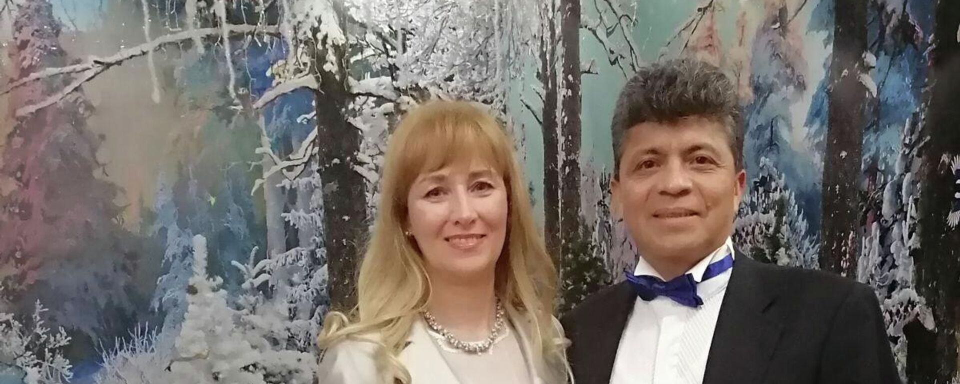 Luis Muñoz, migrante colombiano en Donetsk, se casó con una mujer rusa. - Sputnik Mundo, 1920, 25.02.2022