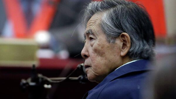 Alberto Fujimori, expresidente peruano - Sputnik Mundo