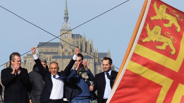 Eric Zemmour,  líder del partido Reconquista de Francia - Sputnik Mundo