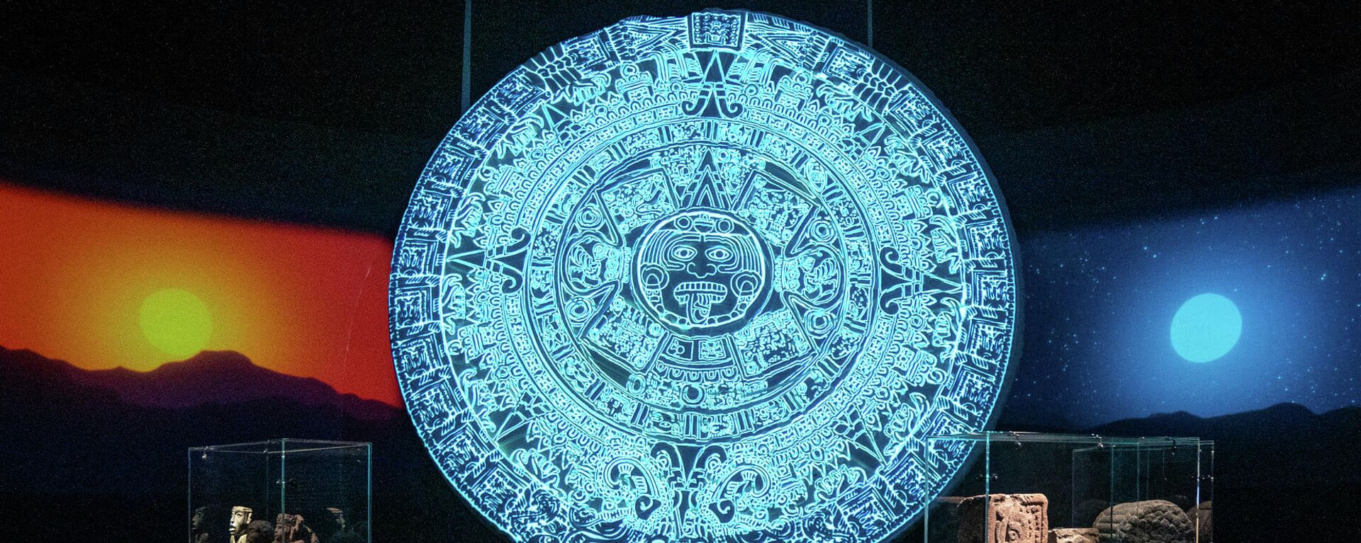 La Piedra del Sol de la cultura mexica en el recinto europeo. - Sputnik Mundo, 1920, 10.03.2022