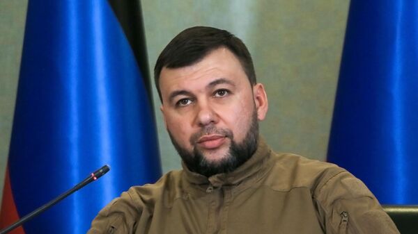 Denís Pushilin, el líder de la República Popular de Donetsk (RPD) - Sputnik Mundo