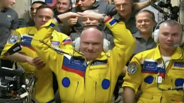 La tripulación espacial 66 en la EEI - Sputnik Mundo