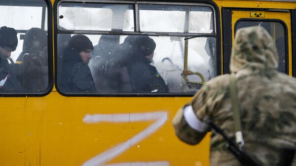  Los militares ucranianos capturados durante la operación rusa - Sputnik Mundo
