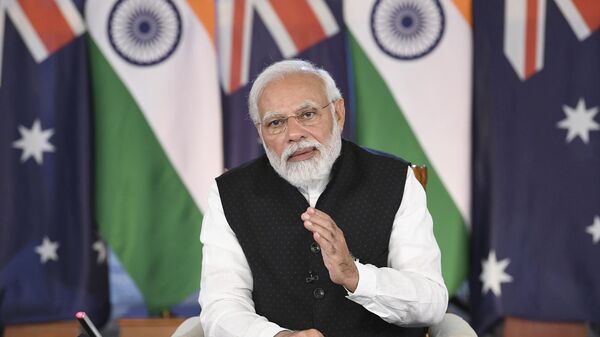 Narendra Modi, el primer ministro de la India - Sputnik Mundo
