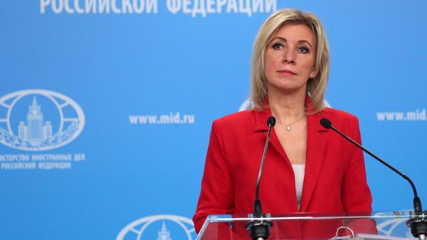  María Zajárova, la portavoz del Ministerio de Exteriores de Rusia - Sputnik Mundo