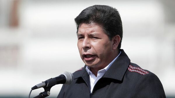 Pedro Castillo, presidente de Perú - Sputnik Mundo