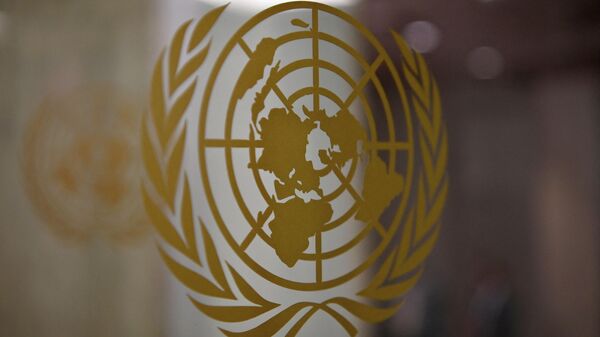 El logo de la ONU - Sputnik Mundo