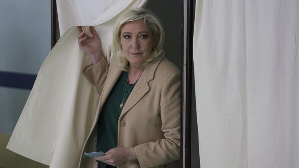 Marine Le Pen, candidata presidencial francesa - Sputnik Mundo