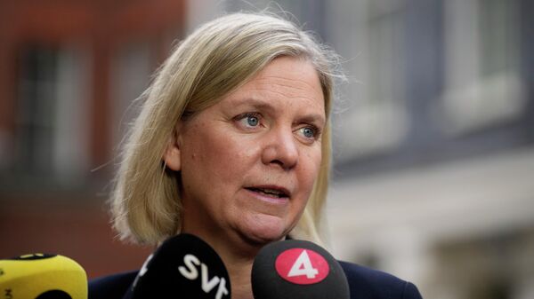 Magdalena Andersson, la presidenta del Gobierno sueco - Sputnik Mundo