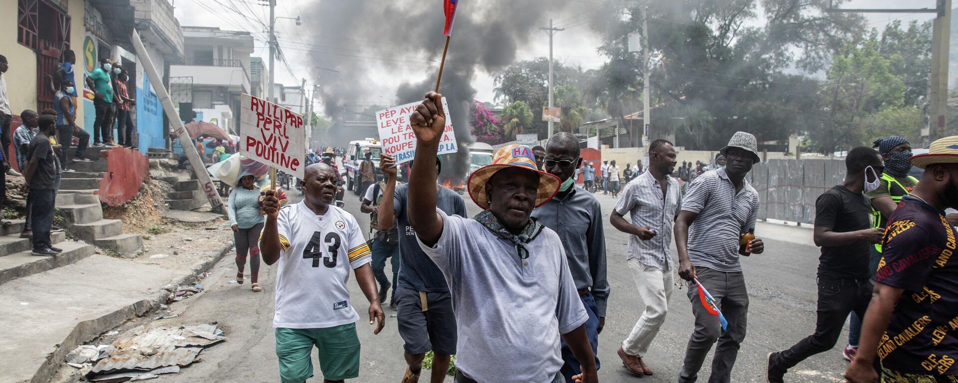 Las protestas en Haití - Sputnik Mundo, 1920, 15.04.2022