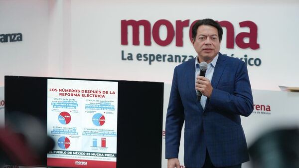 Mario Delgado, presidente de Morena - Sputnik Mundo