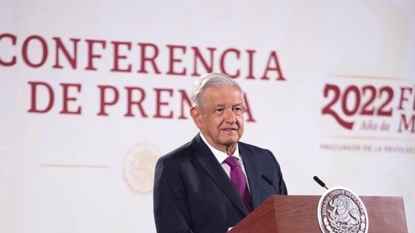 El presidente Andrés Manuel López Obrador - Sputnik Mundo
