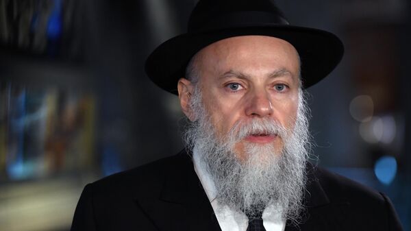 El rabino Alexandr Borodá, el presidente de la Federación de Comunidades Judías de Rusia (FEOR, por sus siglas en ruso) - Sputnik Mundo