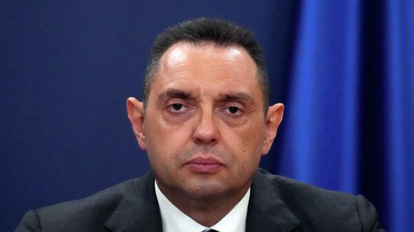 Aleksandar Vulin, el ministro del Interior serbio - Sputnik Mundo