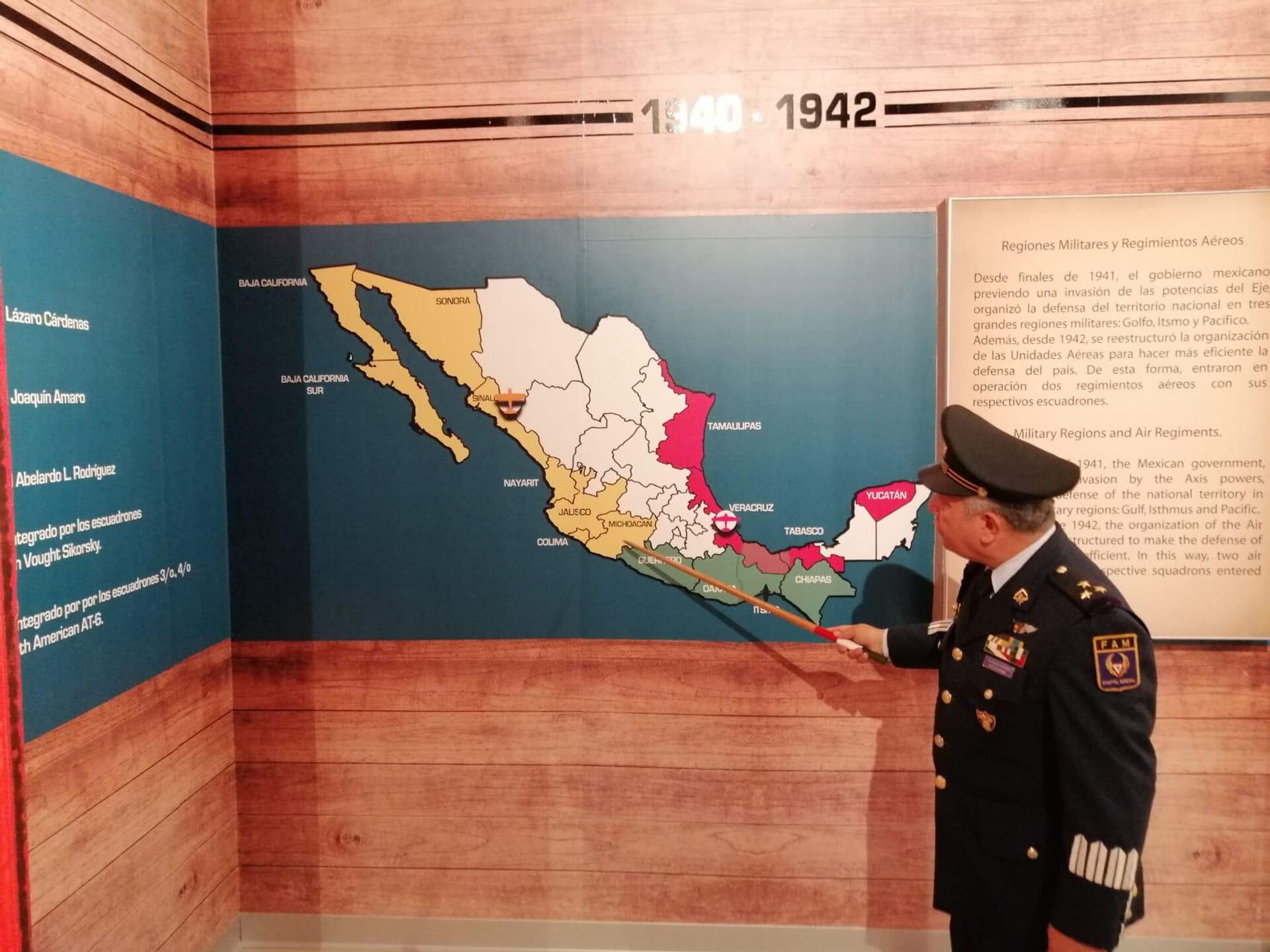 Distribución del territorio mexicano en zonas militares tras entrar en la Segunda Guerra Mundial. Distribución del territorio mexicano en zonas militares tras entrar en la Segunda Guerra Mundial. - Sputnik Mundo, 1920, 06.05.2022