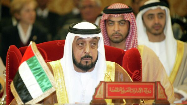 Jalifa bin Zayed Al Nahyan, presidente de los Emiratos Árabes Unidos - Sputnik Mundo