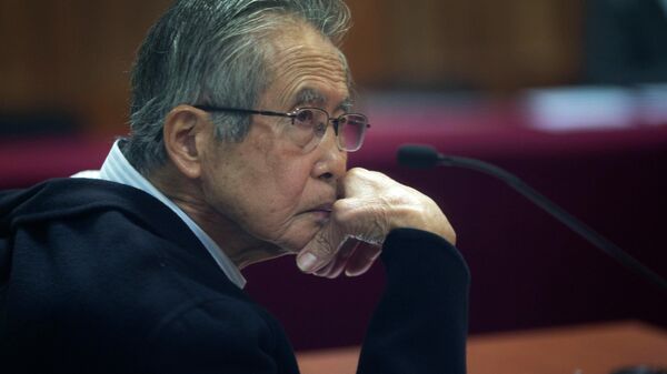 Alberto Fujimori, el expresidente de Perú  - Sputnik Mundo