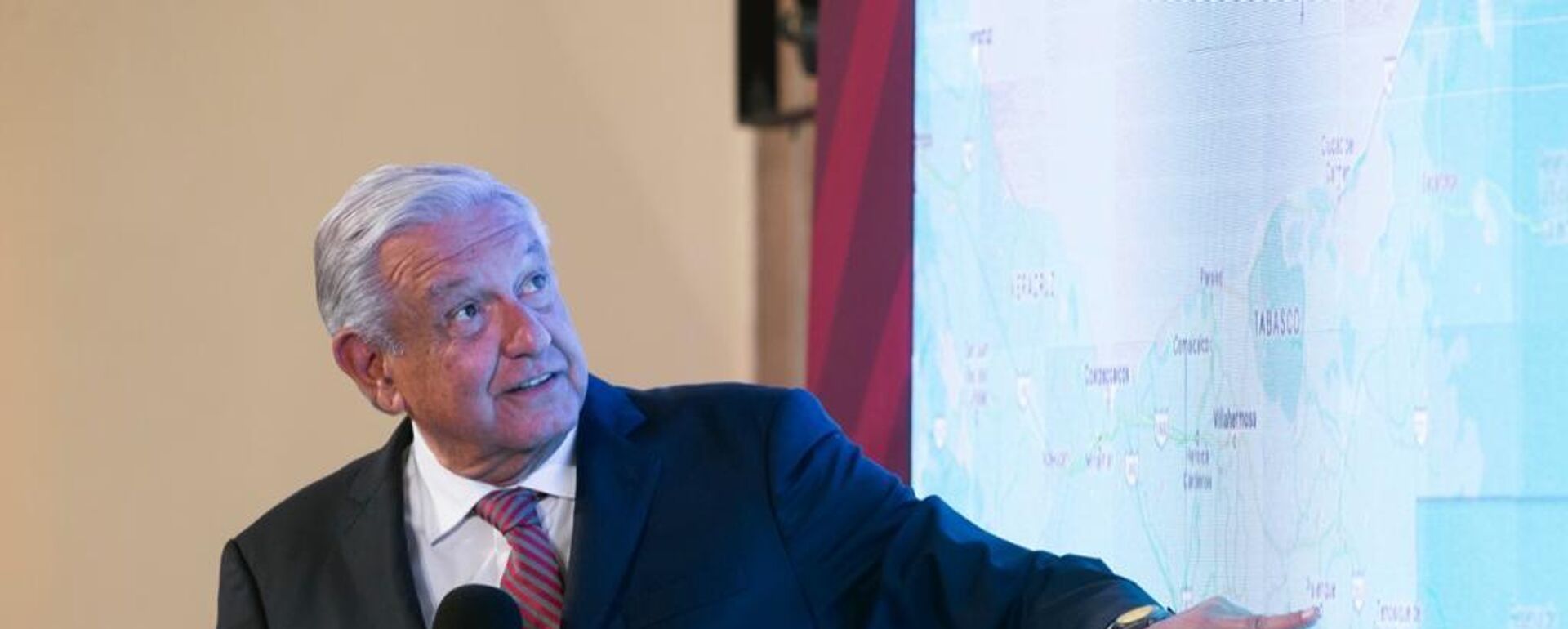 El presidente de México, Andrés Manuel López Obrador El presidente de México, Andrés Manuel López Obrador - Sputnik Mundo, 1920, 25.05.2022