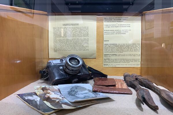 Sala de la Memoria en Villa Grimaldi Sala de la Memoria en Villa Grimaldi - Sputnik Mundo