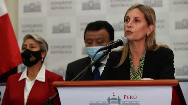 Presidenta del Congreso de Perú, María del Carmen Alva - Sputnik Mundo