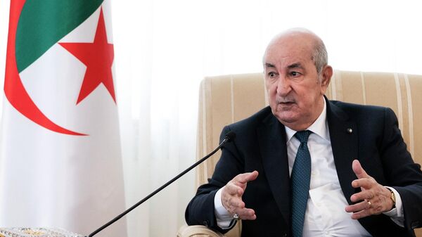 Abdelmadjid Tebboune, el presidente de Argelia - Sputnik Mundo