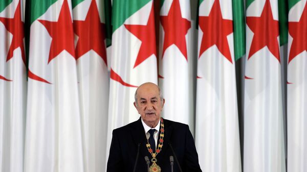  Abdelmadjid Tebboune, el presidente de Argelia, - Sputnik Mundo