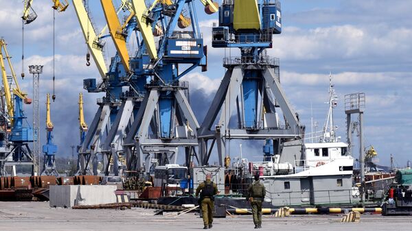 El puerto de Mariúpol - Sputnik Mundo