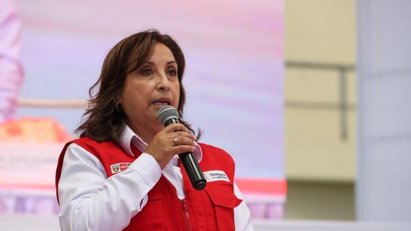 Vicepresidenta de Perú, Dina Boluarte - Sputnik Mundo