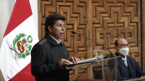 El ex presidente de Perú, Pedro Castillo - Sputnik Mundo