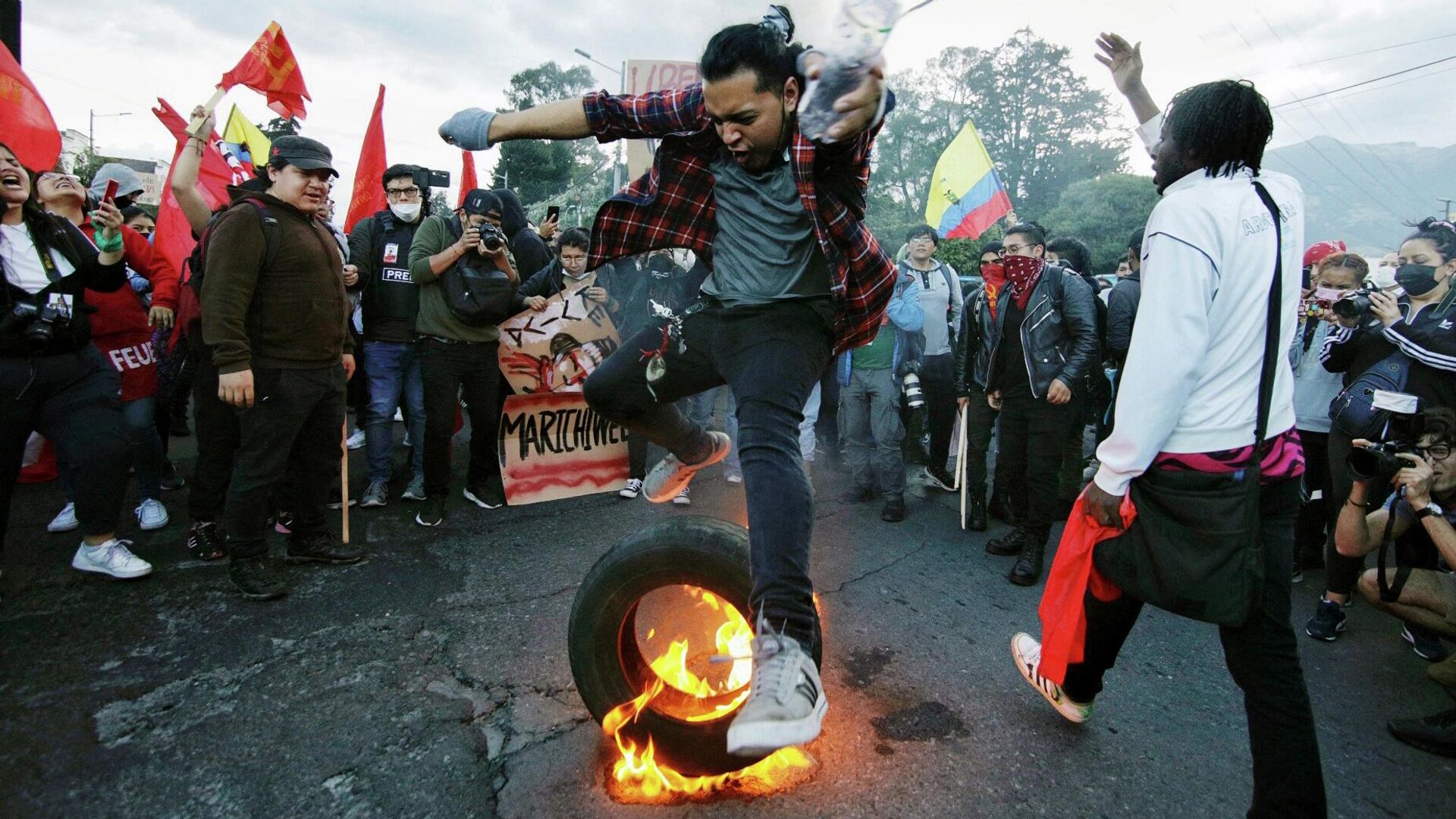 Protestas en Ecuador - Sputnik Mundo, 1920, 22.06.2022