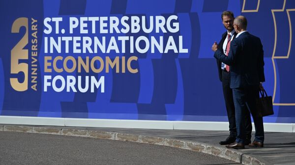 Foro Económico Internacional de San Petersburgo (SPIEF, por sus siglas inglesas) - Sputnik Mundo