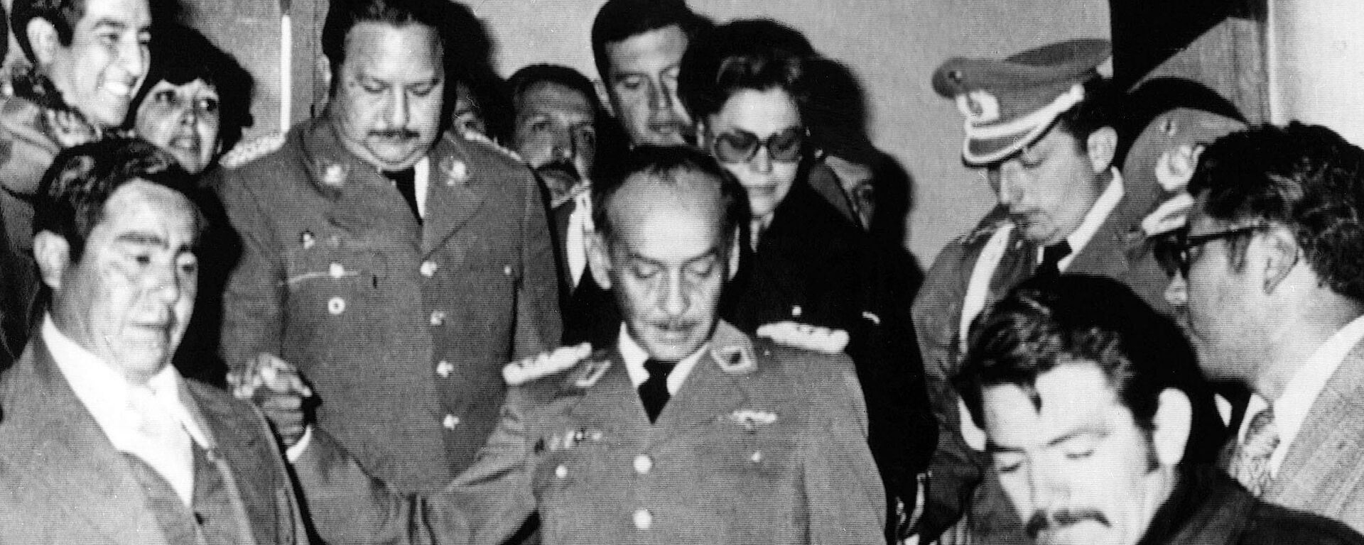 El general Hugo Banzer, presidente de facto de Bolivia entre 1971 y 1978 - Sputnik Mundo, 1920, 17.06.2022
