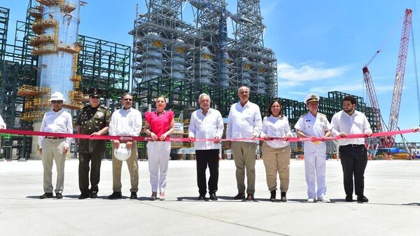 Inauguración de la refinería de Dos Bocas en Tabasco - Sputnik Mundo