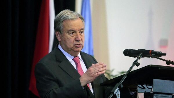 António Guterres,  el secretario general de las Naciones Unidas - Sputnik Mundo