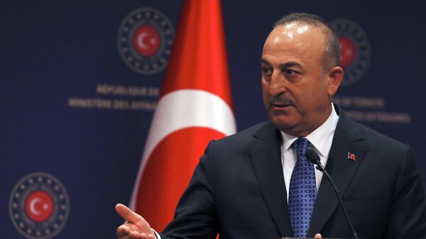 Mevlut Cavusoglu, ministro de Exteriores turco (archivo) - Sputnik Mundo