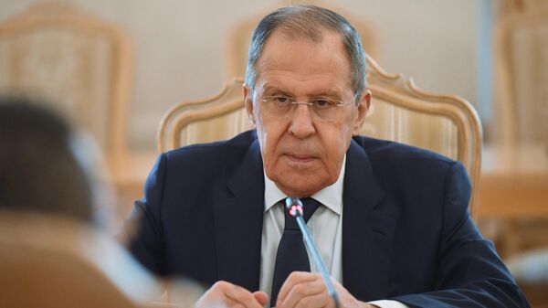Serguéi Lavrov,  el ministro de Exteriores de Rusia - Sputnik Mundo