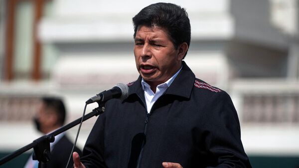 Pedro Castillo, el presidente de Perú - Sputnik Mundo