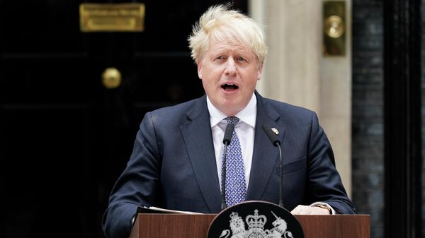 Boris Johnson, ex primer ministro británico - Sputnik Mundo