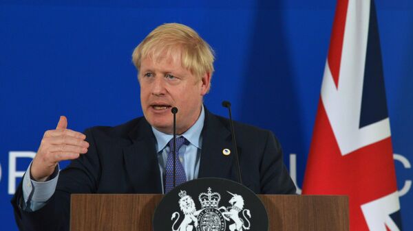 Boris Johnson, el ex primer ministro británico - Sputnik Mundo