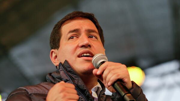 El excandidato presidencial ecuadoriano, Andrés Arauz - Sputnik Mundo
