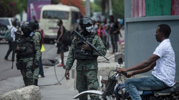 Policía de Haití - Sputnik Mundo