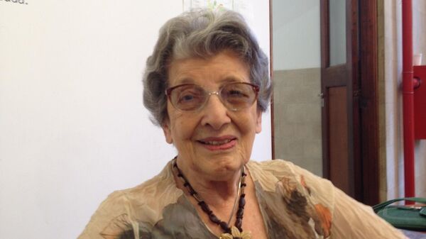 Delia Cecilia Giovanola, una de las doce fundadoras de la organización humanitaria Abuelas de Plaza de Mayo - Sputnik Mundo