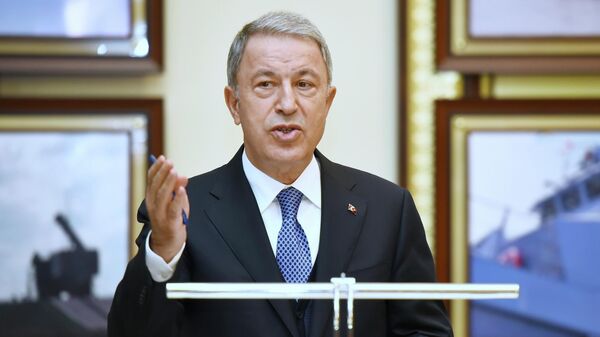 Hulusi Akar, ministro de Defensa Nacional de Turquía - Sputnik Mundo